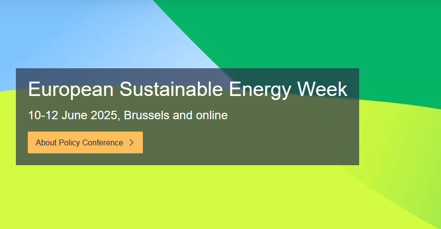 European Sustainable Energy Week (EUSEW) 2025 and Policy Conference