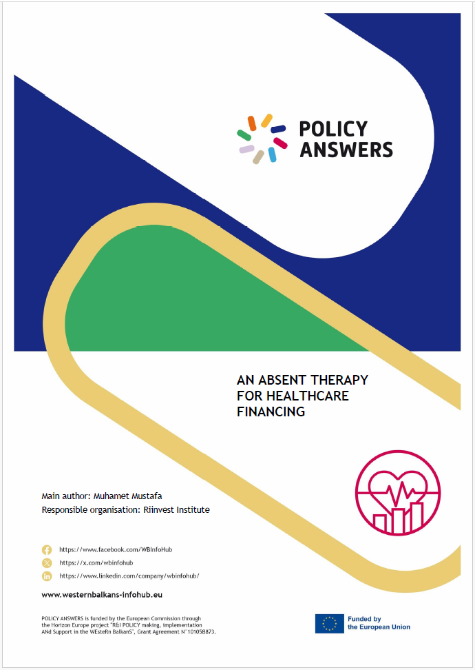 An Absent Therapy for Healthcare Financing in Kosovo