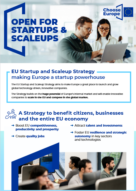 EU Startup and Scaleup Strategy Factsheet