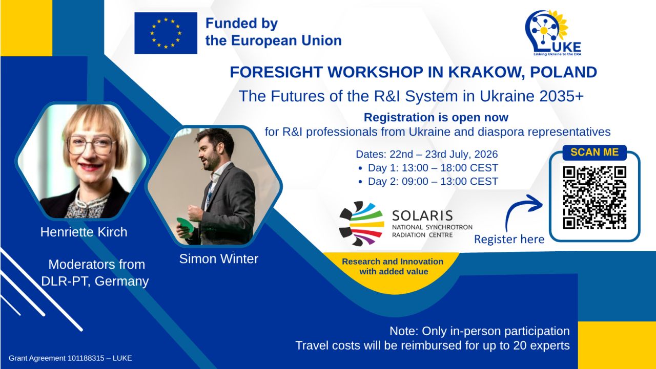 Foresight Workshop: The Futures of the R&I System in Ukraine 2035+